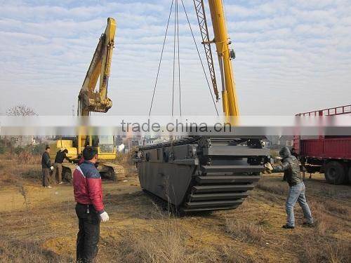 For 20 t excavator amphibious excavator Q345B fabrication steel able to float