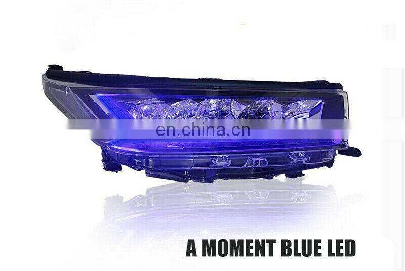LED head light for For Toyota Highlander 2018-2019   Assembly with turning signal