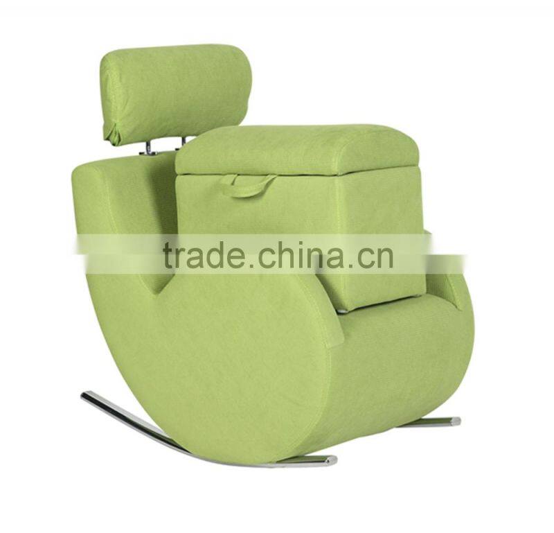 WorkWell children rocking chair with wooden frame