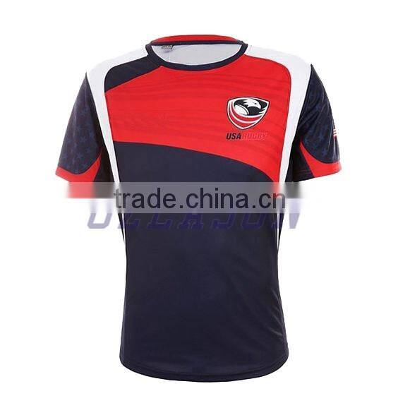 Sublimation custom rugby ball uniforms manufacturer in china