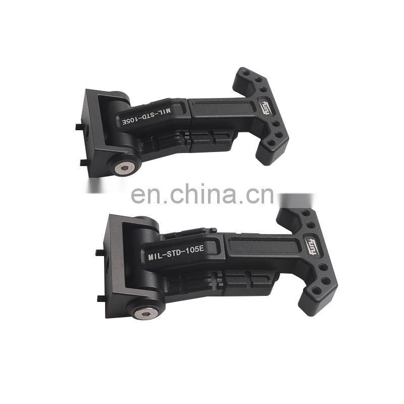 Black Aluminum Hood Catch for Jeep Wrangler JK 4x4 Accessories Maiker Manufacturer Hood Lock