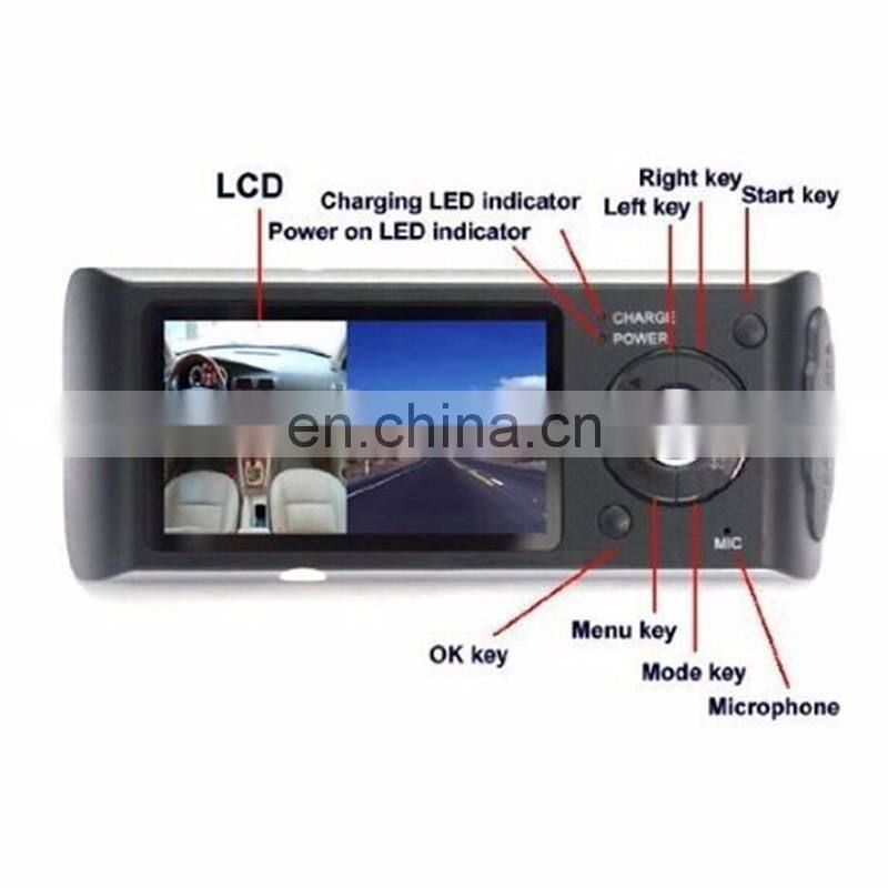 2.7 inch Full HD Dual Camera Car DVR Camcorder Night Vision Dash Cam 1080p For Car Dash Cam