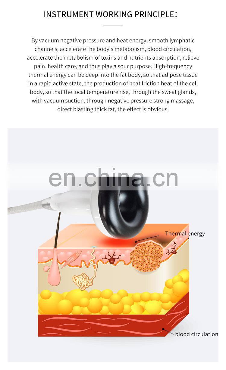 Factory Thermal Vacuum System Negative Pressure Therapy Strong Suction BIO Massage Body Slimming Machine Butt Lifting