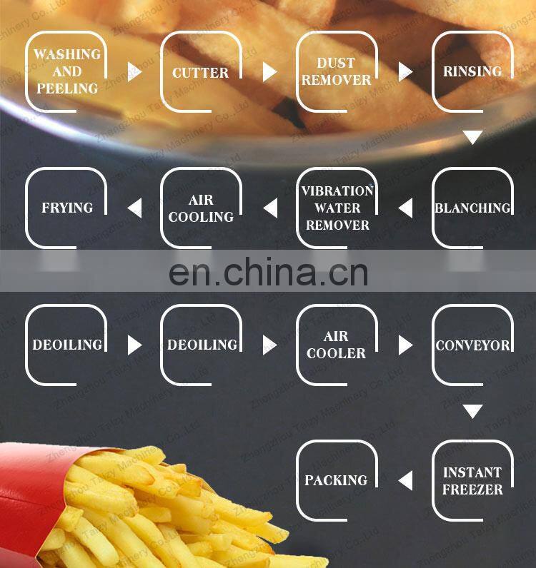 High quality french fries making machine