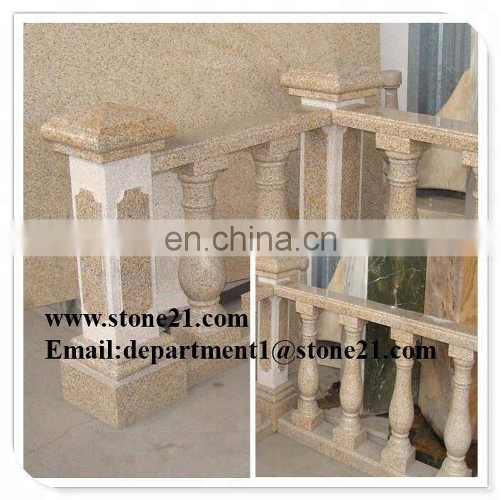 Good quality granite handrail baluster granite handrail