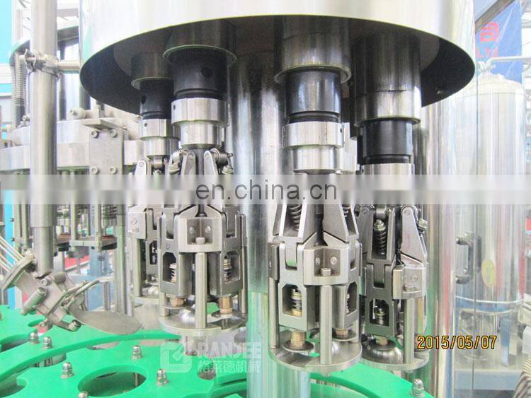 Automatic wine filling and capping machine / glass bottle wine filler