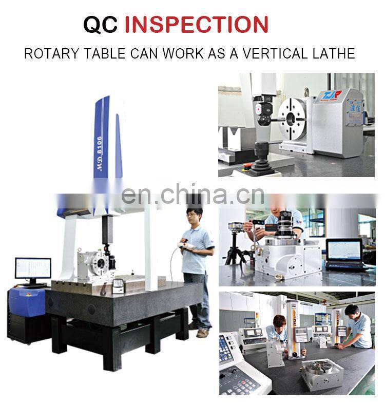 Good quality metal working hydraulic rotary table 4th axis nc rotary tables for cnc milling machines