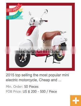 2015 Lastest new energy scooter, high quality cheap adult electric motorcycle,china factory direct for sale