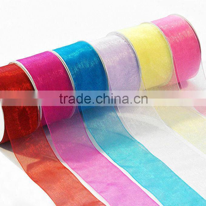 Black polka dots printing grosgrain ribbon