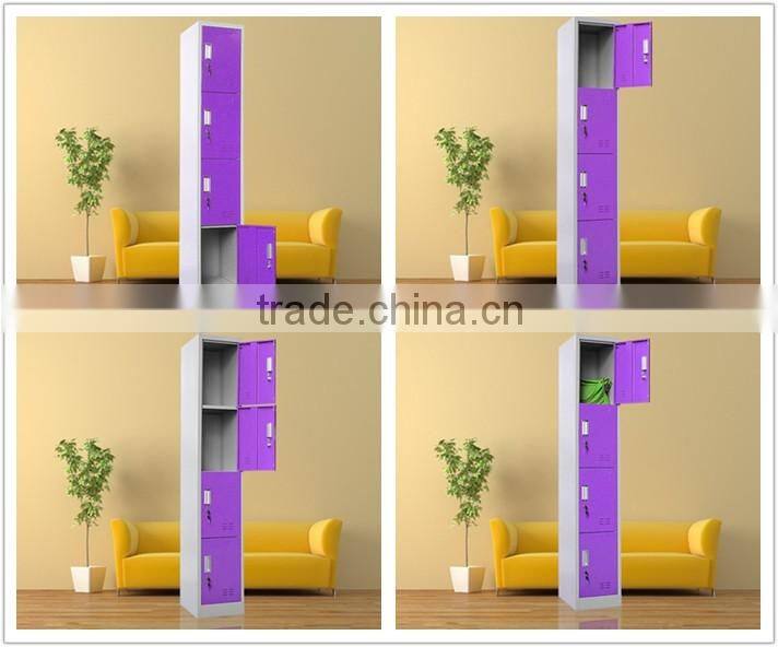 2016 New Product Different Color 4 Door Metal Armoire Cabinets