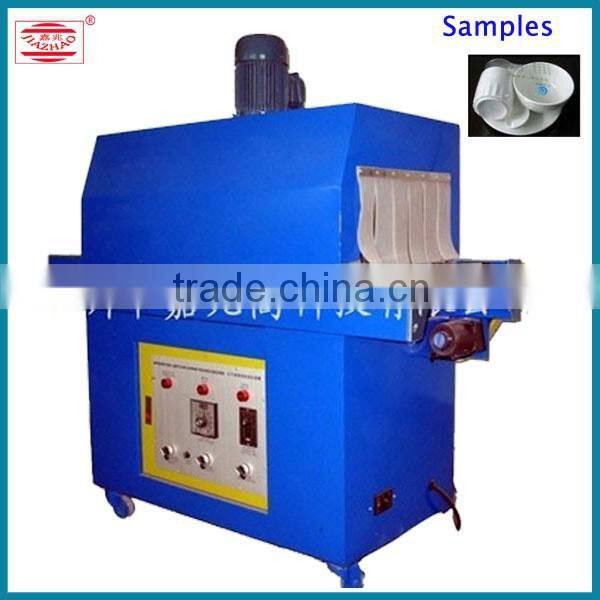 Infrared shrink packing machine for foodstuff
