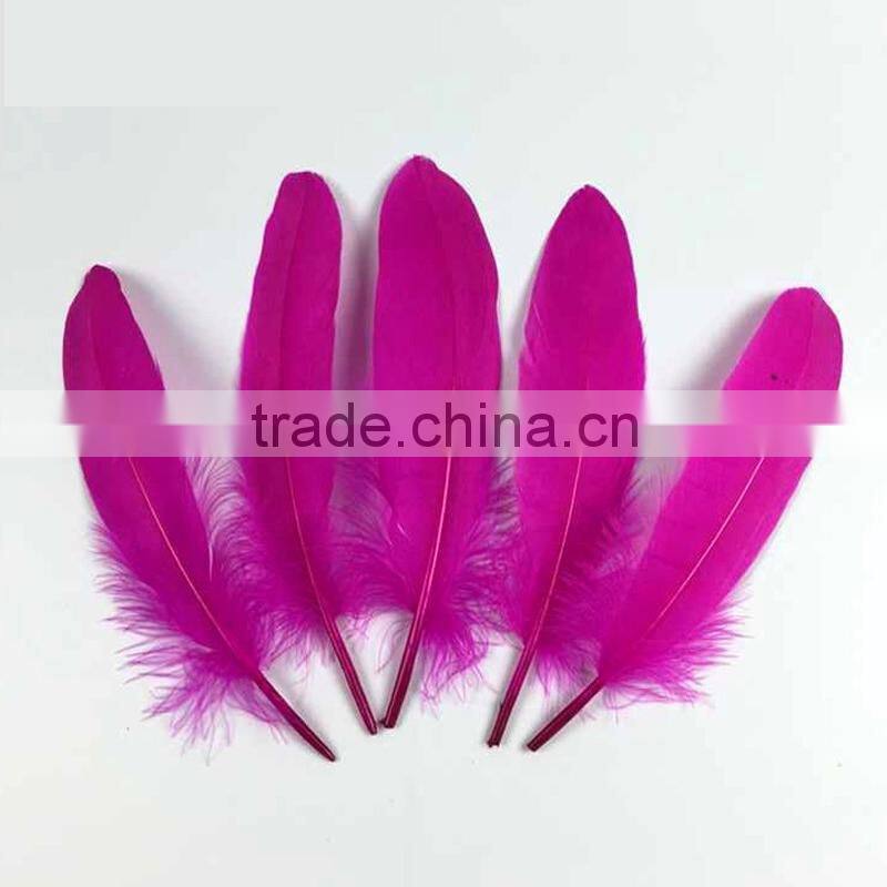 hot sell black and white artificial goose feather supplier