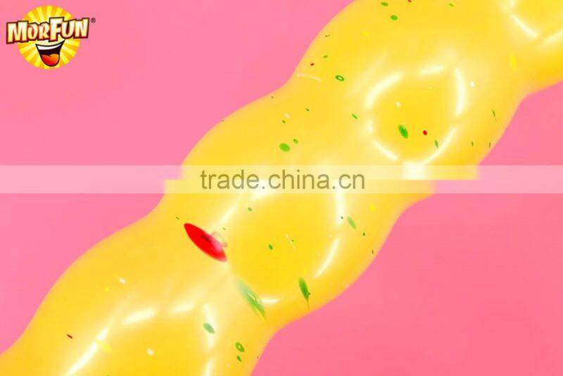 Hot Sale Cheap Spiral Balloons/Colorful Screw Ball Latex Balloon