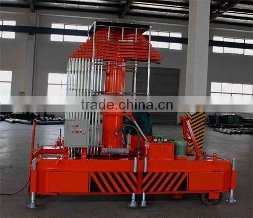 High quality hydraulic telescopic cylinder double ladder lift platform GTTY-28B