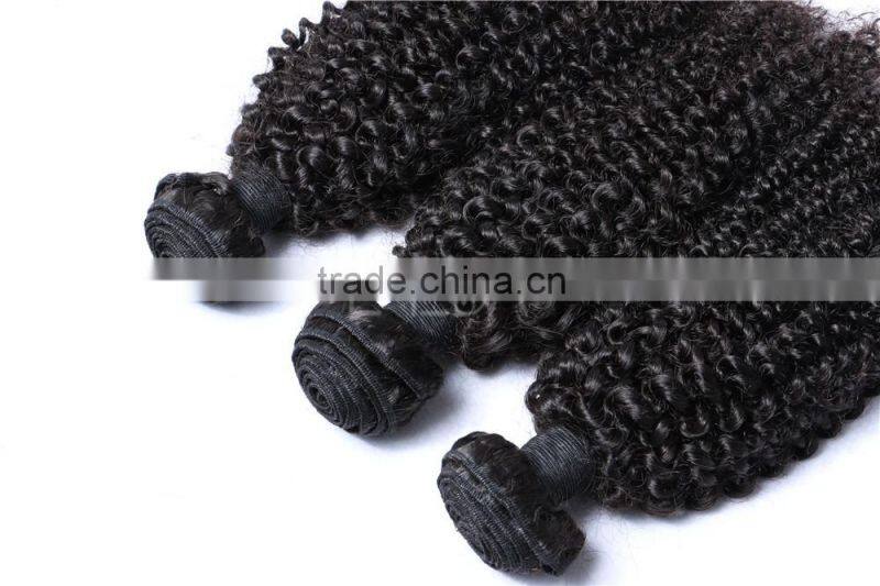 Kinky twists Peruvian virgin hair, Afro kinky curly human hair weave