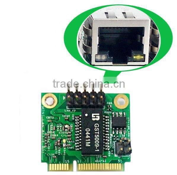 Mini PCIE To LAN RJ45 Converter 10/100/1000Mbps Support Wake On line