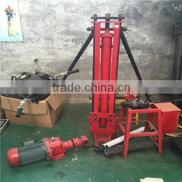 China low price portable pneumatic drilling rig