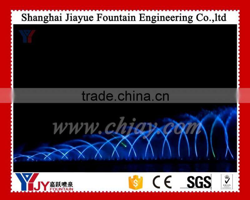 Large Digital Music Fountain in the sea