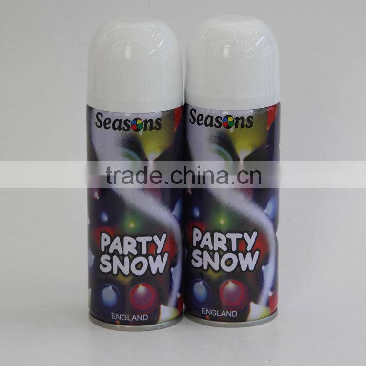 Perfumed SEASONS Brand White Snow Spray / Fake Snow for Parties' Joy with seal