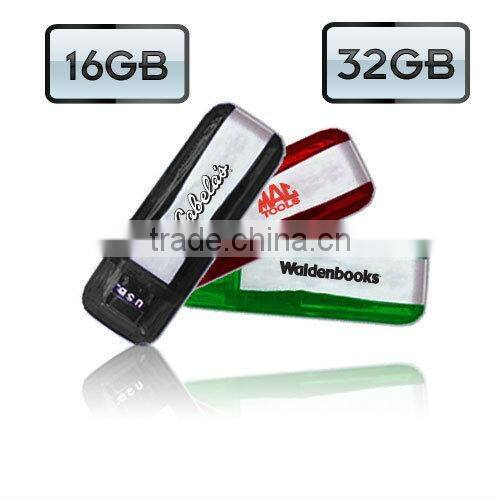 Classic promotional gift plastic usb flash storage