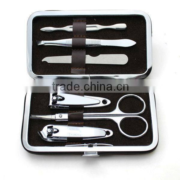 Cosmetic manicure tool With PU case