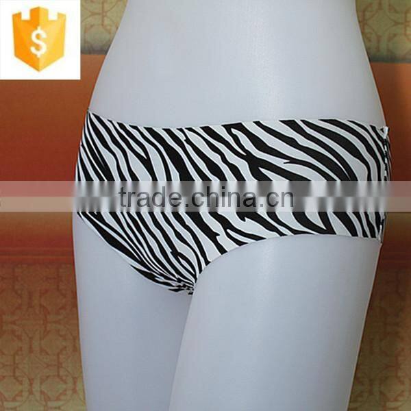 Fashion leopard print laser cut panties,one piece sexy lady underwear