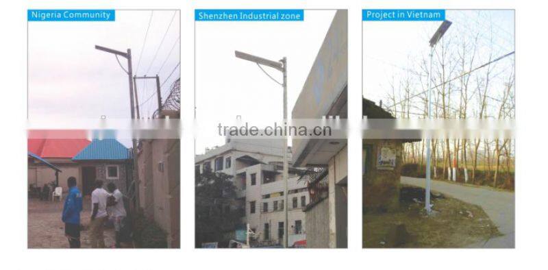 5 years warranty 60w all in one solar street lights