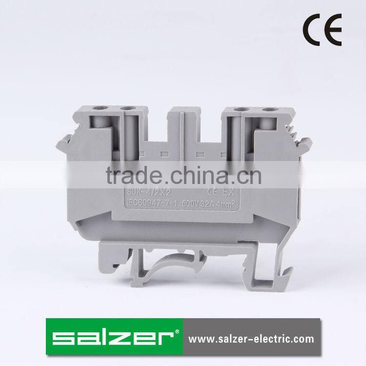 Salzer CE SUK-4/2x2 amp terminal connectors