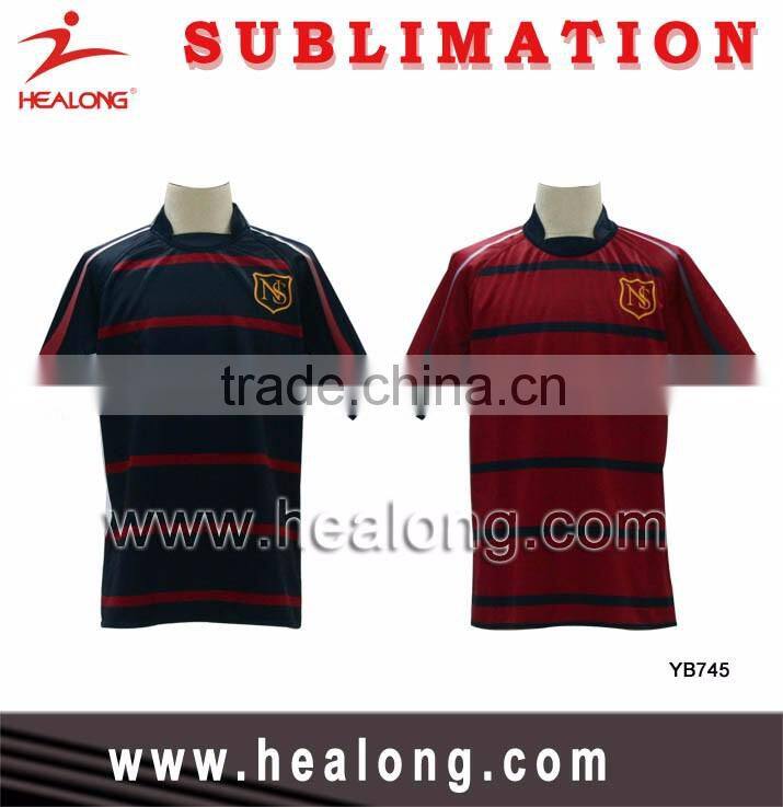 Wholesale Sublimation Custom American Rugby Shirt Jersey