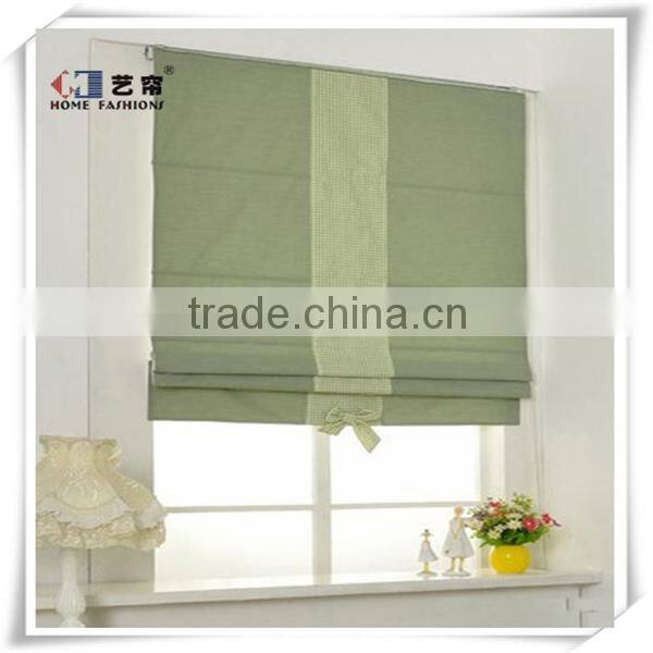 Yilian 2015 New Design Linen And Cotton Roman Blinds