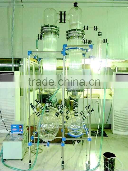 high borosilicate lab falling film evaporator