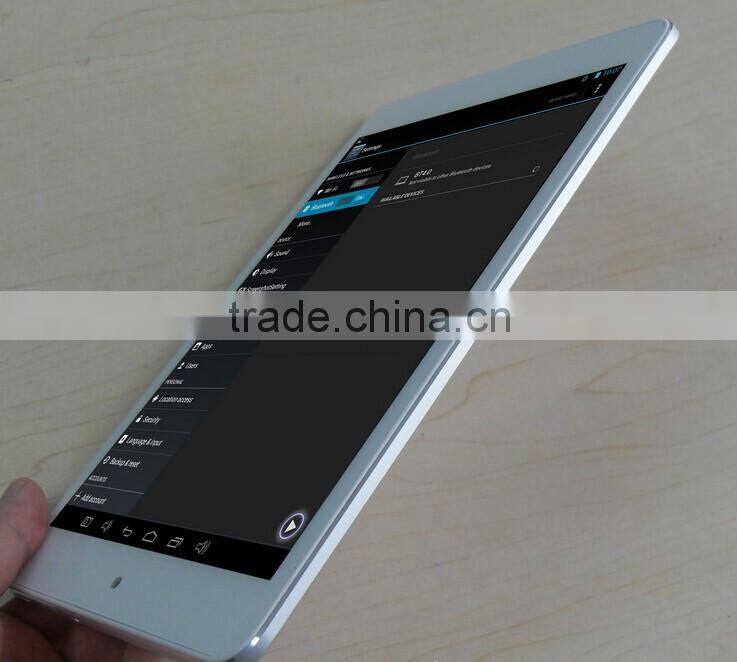 Wholesale/retail 7.85"inch 2g/3g SIM Android 4.4 bluetooth 16GB smart tablet PC