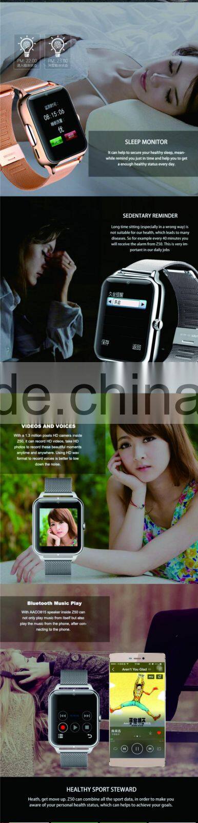 Kid smart watch android wear,smart watch battery