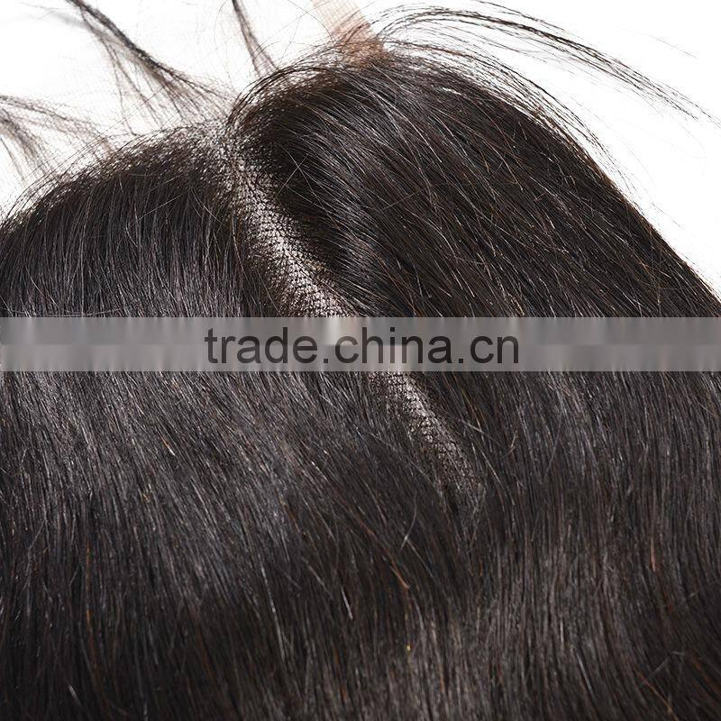 Hot Sale Many Colors Available Raw Unprocessed Remy Curly Indian Hair Closure Pieces