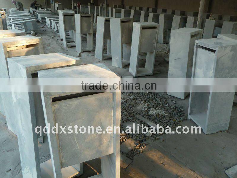 blue stone mailboxes made in china