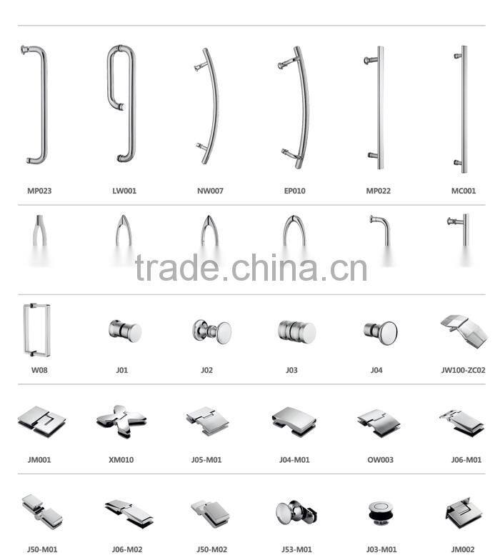 Hot Sale Bath rectangle tempered glass sliding shower door/portable shower room