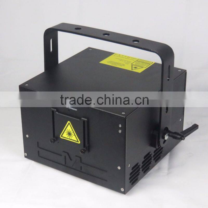 High quality stage light 3w green laser logo projector
