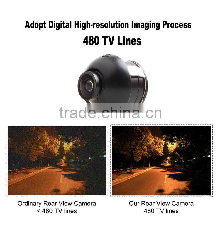 Cmos 360 degree car camera car rear view camera