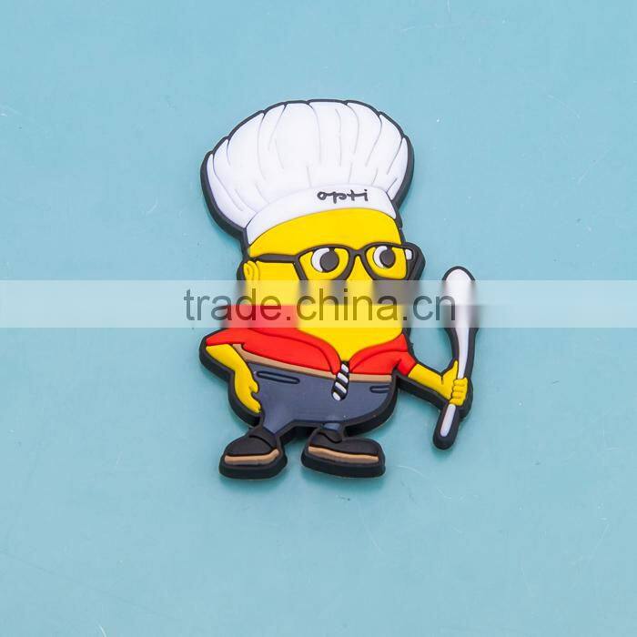 2015 military style 3D embossed rubber patch pvc label silicone badge