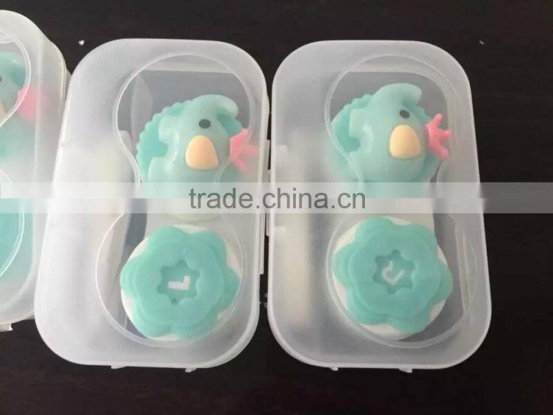 3D cartoon contact lens case