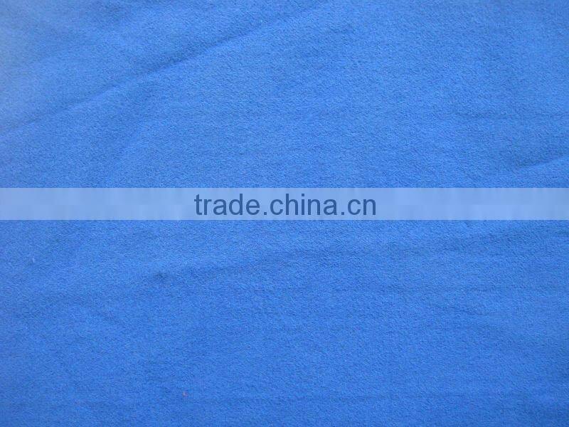 32s 260gsm solid velveteen fabric