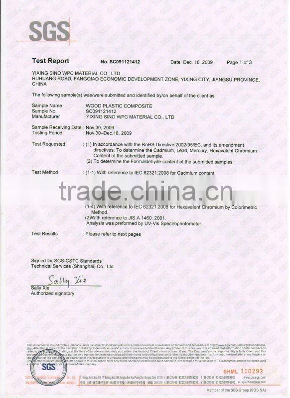 best-selling new co-extrusion wpc decorative flower pot