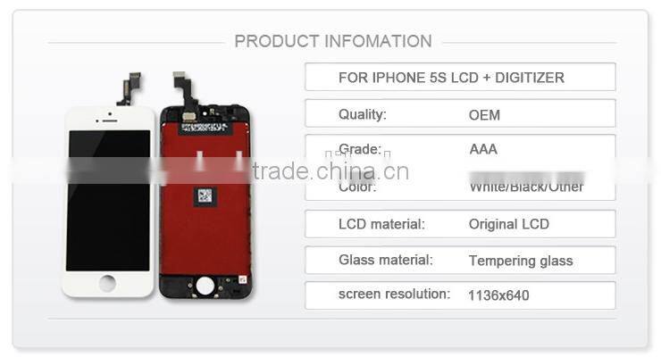 wholesale Price screen lcd for iphone 5s lcd screen for iphone lcd screen replacement