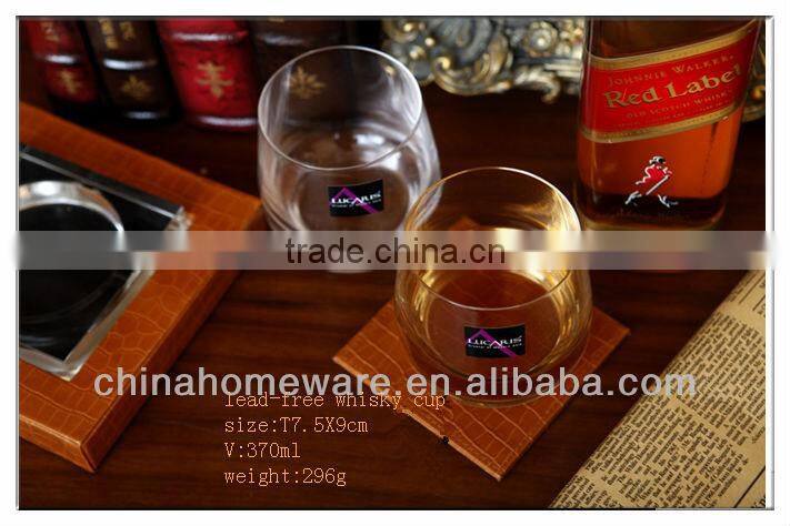 lead-free crystal whisky glass cup