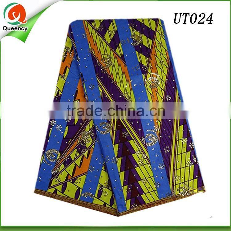 queency african wax prints fabric 6 yard on sale wax hollandais