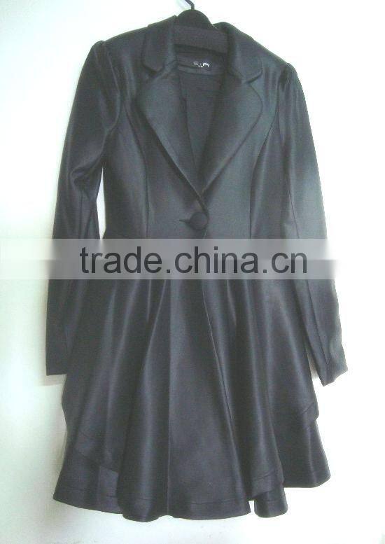 winter fashion sheep leather garment
