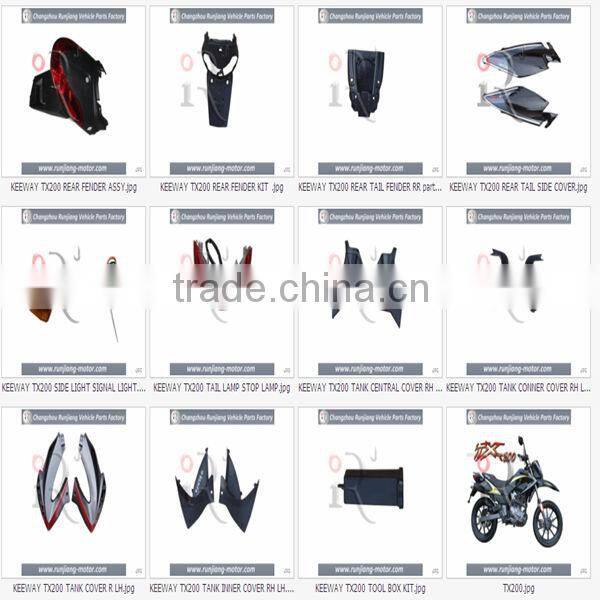 China factory keeway TX200 headlight cover inner lining motorcycle spare parts