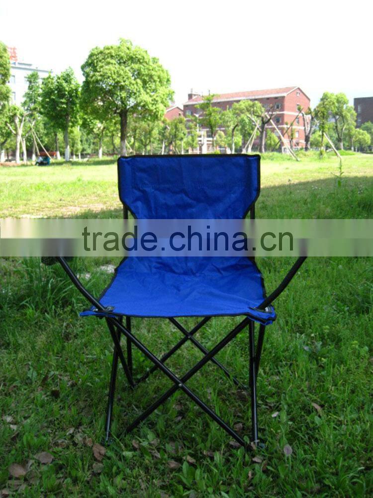 outdoor camping folding portable chair with handrail