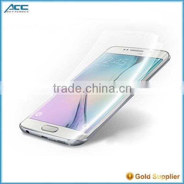 Perfectly fit for S6 edge, Anti scratch 9H tempered glass screen protector for Samsung galaxy s6 edge