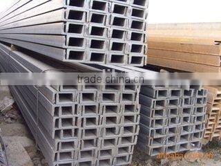 Slot u channel u shape steel